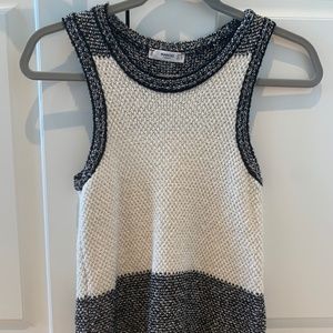 Mango woven tank top - never worn